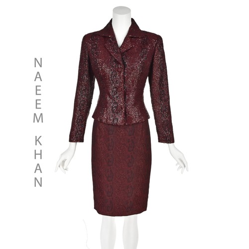 Naeem khan burgundy - naeem,
